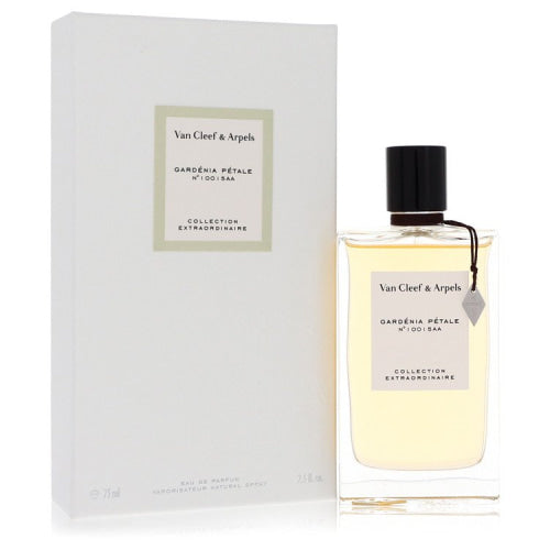Gardenia Petale by Van Cleef & ArpelsEau De Parfum Spray 2.5 oz 2.5 oz / 75 ml / Alcohol, Amber, Woody, Aldehyde, Oils Women
