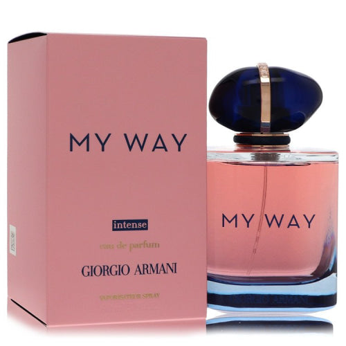Giorgio Armani My Way Intense by Giorgio ArmaniEau De Parfum Spray 3 oz 3 oz / 90 ml / Alcohol, Amber, Woody, Aldehyde, Oils Women