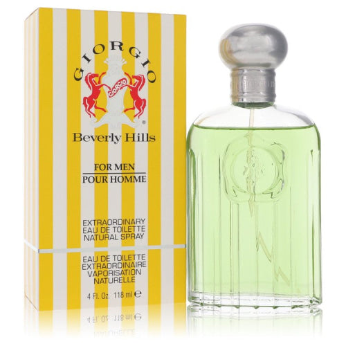 Giorgio by Giorgio Beverly HillsEau De Toilette Spray 4 oz 4 oz / 120 ml / Alcohol, Amber, Woody, Aldehyde, Oils Men
