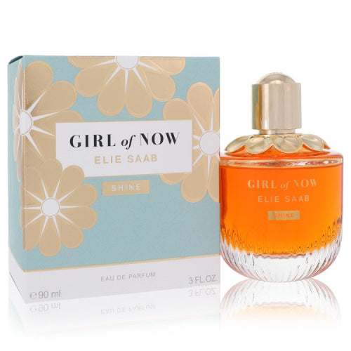 Girl of Now Shine by Elie SaabEau De Parfum Spray 3 oz 3 oz / 90 ml / Alcohol, Amber, Woody, Aldehyde, Oils Women
