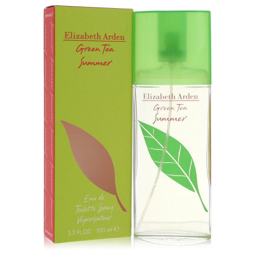 Green Tea Summer by Elizabeth ArdenEau De Toilette Spray 3.4 oz 3.4 oz / 100 ml / Alcohol, Amber, Woody, Aldehyde, Oils Women