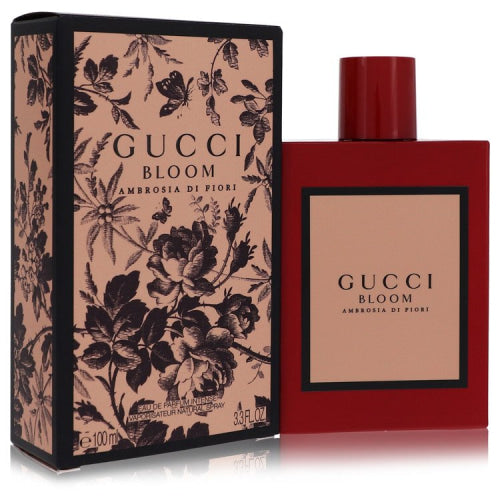 Gucci Bloom Ambrosia Di Fiori by GucciEau De Parfum Intense Spray 3.3 oz 3.3 oz / 100 ml / Alcohol, Amber, Woody, Aldehyde, Oils Women