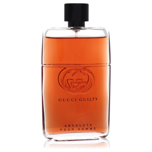 Gucci Guilty Absolute by GucciEau De Parfum Spray (Tester) 3 oz 3 oz / 90 ml / Alcohol, Amber, Woody, Aldehyde, Oils Men