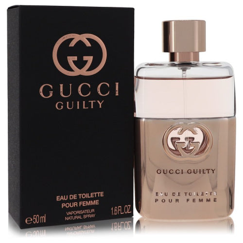 Gucci Guilty Pour Femme by GucciEau De Toilette Spray 1.6 oz 1.6 oz / 50 ml / Alcohol, Amber, Woody, Aldehyde, Oils Women