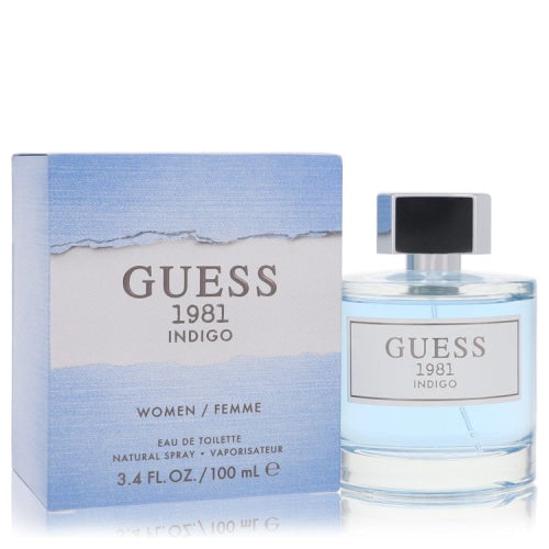 Guess 1981 Indigo by GuessEau De Toilette Spray 3.4 oz 3.4 oz / 100 ml / Alcohol, Amber, Woody, Aldehyde, Oils Women