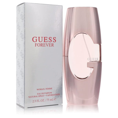 Guess Forever by GuessEau De Parfum Spray 2.5 oz 2.5 oz / 75 ml / Alcohol, Amber, Woody, Aldehyde, Oils Women