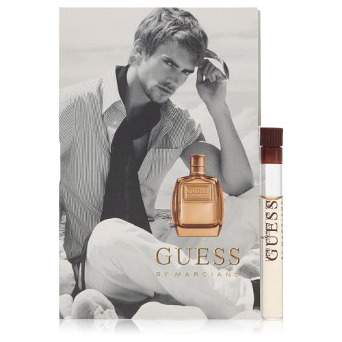 Guess Marciano by GuessVial (sample).05 oz.05 oz / 1 ml / Alcohol, Amber, Woody, Aldehyde, Oils Men