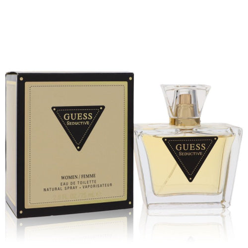 Guess Seductive by GuessEau De Toilette Spray 2.5 oz 2.5 oz / 75 ml / Alcohol, Amber, Woody, Aldehyde, Oils Women