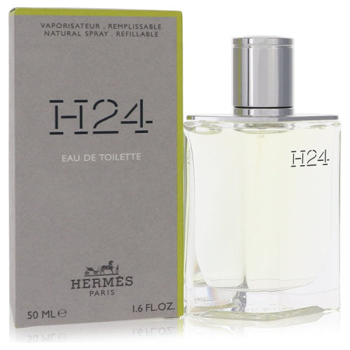 H24 by HermesEau De Toilette Refillable Spray 1.6 oz 1.6 oz / 50 ml / Alcohol, Amber, Woody, Aldehyde, Oils Men