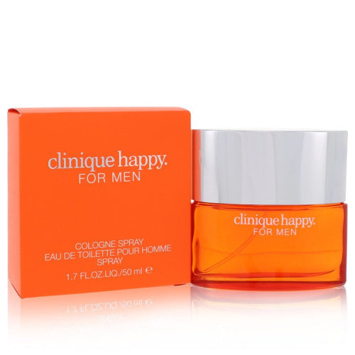 Happy by CliniqueCologne Spray 1.7 oz 1.7 oz / 50 ml / Alcohol, Amber, Woody, Aldehyde, Oils Men