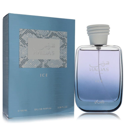 Hawas Ice by RasasiEau De Parfum Spray 3.3 oz 3.3 oz / 100 ml / Alcohol, Amber, Woody, Aldehyde, Oils Men