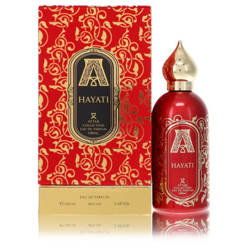 Hayati by Attar CollectionEau De Parfum Spray (Unisex) 3.4 oz 3.4 oz / 100 ml / Alcohol, Amber, Woody, Aldehyde, Oils Unisex
