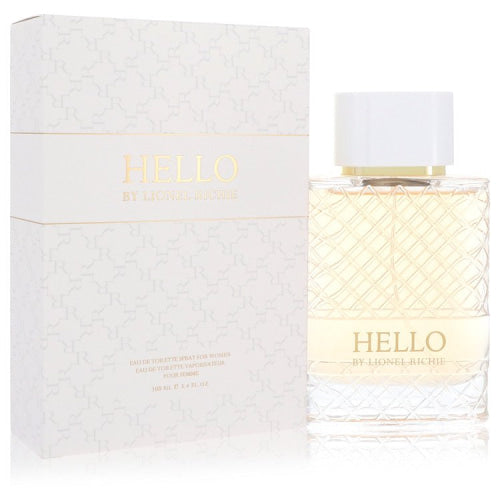 Hello By Lionel Richie by Lionel RichieEau De Toilette Spray 3.4 oz 3.4 oz / 100 ml / Alcohol, Amber, Woody, Aldehyde, Oils Women