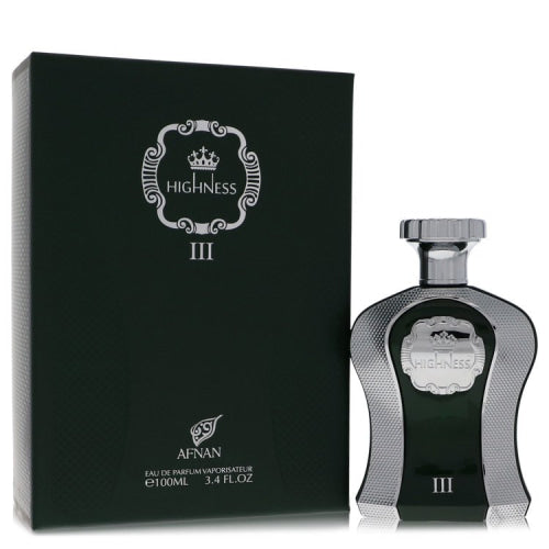 His Highness Green by AfnanEau De Parfum Spray (Unisex) 3.4 oz 3.4 oz / 100 ml / Alcohol, Amber, Woody, Aldehyde, Oils Unisex