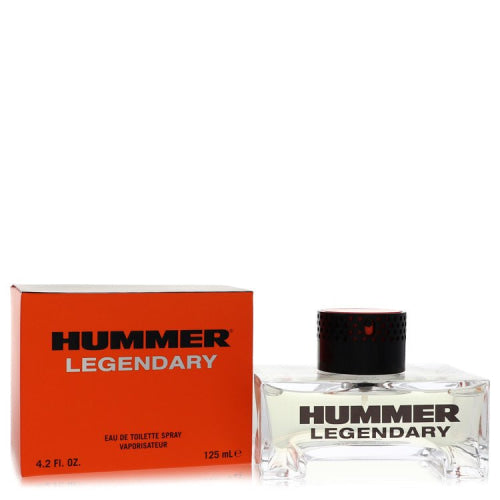 Hummer Legendary by HummerEau De Toilette Spray 4.2 oz 4.2 oz / 125 ml / Alcohol, Amber, Woody, Aldehyde, Oils Men