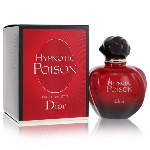 Hypnotic Poison by Christian DiorEau De Toilette Spray 1.7 oz 1.7 oz / 50 ml / Alcohol, Amber, Woody, Aldehyde, Oils Women