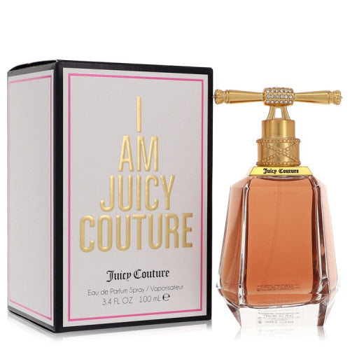 I am Juicy Couture by Juicy CoutureEau De Parfum Spray 3.4 oz 3.4 oz / 100 ml / Alcohol, Amber, Woody, Aldehyde, Oils Women