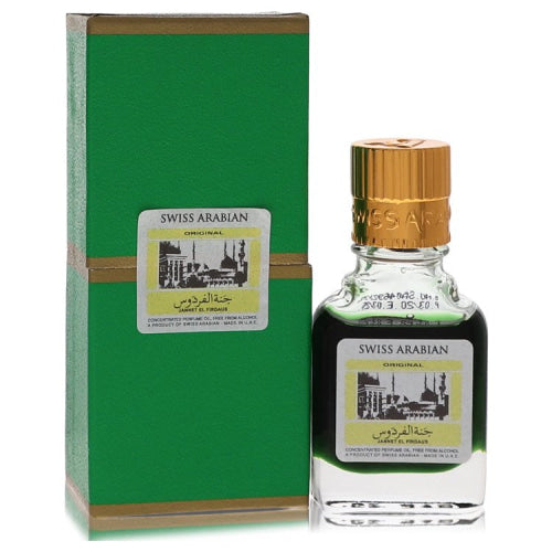 Jannet El Firdaus by Swiss ArabianConcentrated Perfume Oil Free From Alcohol (Unisex Black Edition Floral Attar).30 oz.30 oz / 9 ml