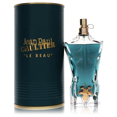 Jean Paul Gaultier Le Beau by Jean Paul GaultierEau De Toilette Spray 4.2 oz 4.2 oz / 125 ml / Alcohol, Amber, Woody, Aldehyde, Oils Men