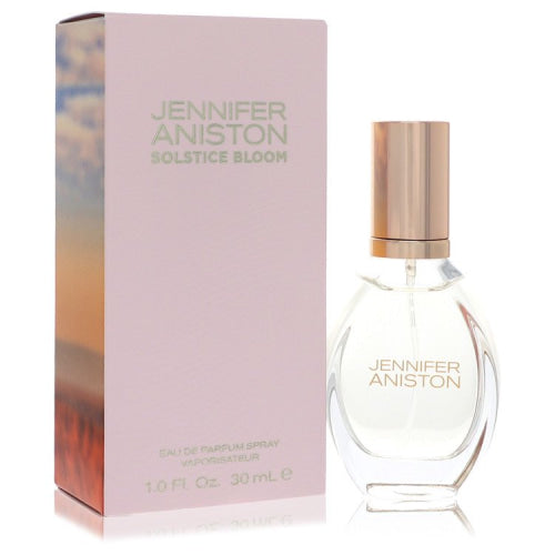 Jennifer Aniston Solstice Bloom by Jennifer AnistonEau De Parfum Spray 1 oz 1 oz / 30 ml / Alcohol, Amber, Woody, Aldehyde, Oils Women