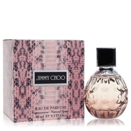 Jimmy Choo by Jimmy ChooEau De Parfum Spray 1.3 oz 1.3 oz / 38 ml / Alcohol, Amber, Woody, Aldehyde, Oils Women