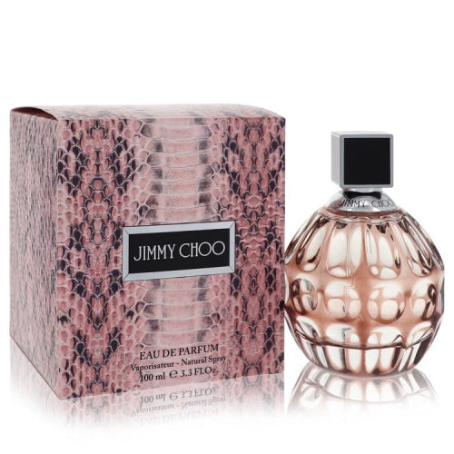 Jimmy Choo by Jimmy ChooEau De Parfum Spray 3.4 oz 3.4 oz / 100 ml / Alcohol, Amber, Woody, Aldehyde, Oils Women