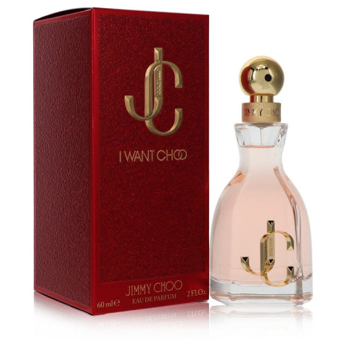 Jimmy Choo I Want Choo by Jimmy ChooEau De Parfum Spray 2 oz 2 oz / 60 ml / Alcohol, Amber, Woody, Aldehyde, Oils Women