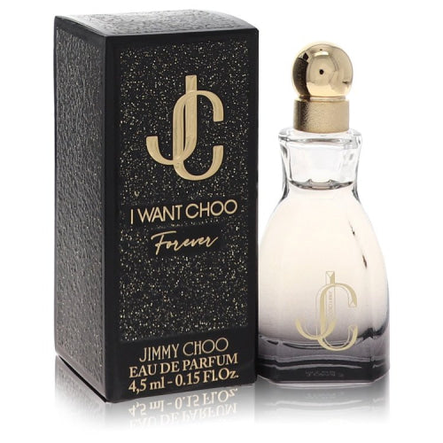 Jimmy Choo I Want Choo Forever by Jimmy ChooMini EDP.15 oz.15 oz / 4 ml / Alcohol, Amber, Woody, Aldehyde, Oils Women