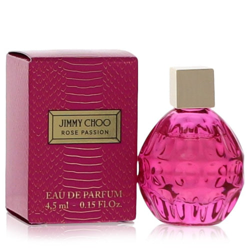Jimmy Choo Rose Passion by Jimmy ChooMini EDP.15 oz.15 oz / 4 ml / Alcohol, Amber, Woody, Aldehyde, Oils Women