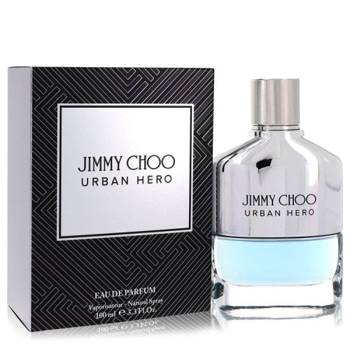 Jimmy Choo Urban Hero by Jimmy ChooEau De Parfum Spray 3.3 oz 3.3 oz / 100 ml / Alcohol, Amber, Woody, Aldehyde, Oils Men