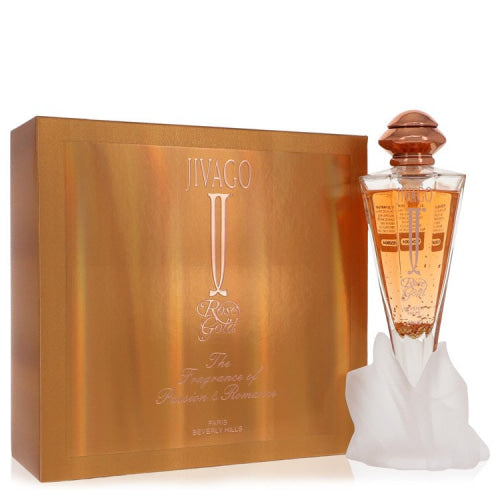Jivago Rose Gold by Ilana JivagoEau De Parfum Spray 2.5 oz 2.5 oz / 75 ml / Alcohol, Amber, Woody, Aldehyde, Oils Women
