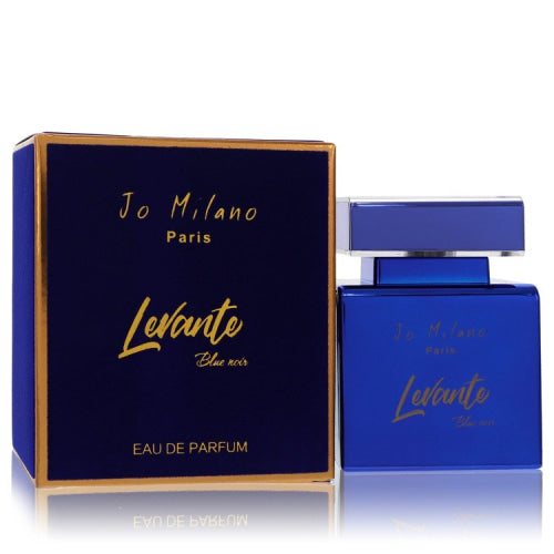Jo Milano Levante Blue Noir by Jo MilanoEau De Parfum Spray (Unisex) 3.4 oz 3.4 oz / 100 ml / Alcohol, Amber, Woody, Aldehyde, Oils Unisex
