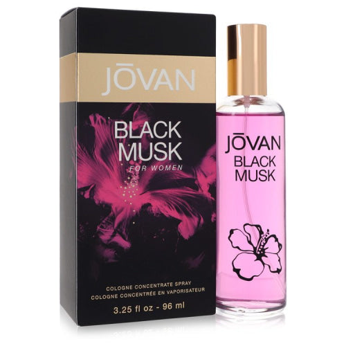 Jovan Black Musk by JovanCologne Concentrate Spray 3.25 oz 3.25 oz / 96 ml / Alcohol, Amber, Woody, Aldehyde, Oils Women