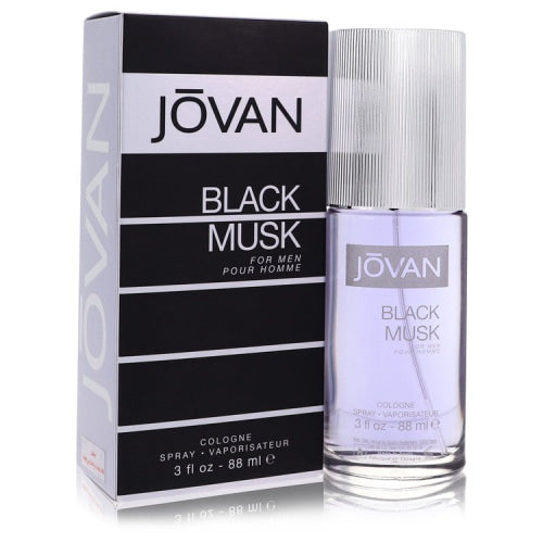 Jovan Black Musk by JovanCologne Spray 3 oz 3 oz / 90 ml / Alcohol, Amber, Woody, Aldehyde, Oils Men