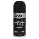 Jovan Black Musk by Jovan Deodorant Spray 5 oz for Men, Long-Lasting Fragrance Experience