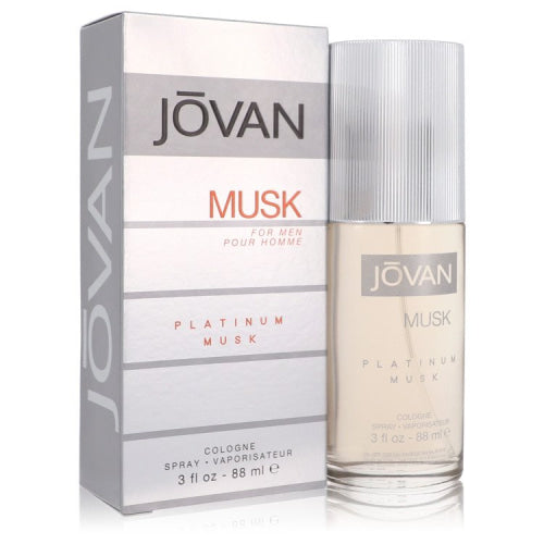 Jovan Platinum Musk by JovanCologne Spray 3 oz 3 oz / 90 ml / Alcohol, Amber, Woody, Aldehyde, Oils Men