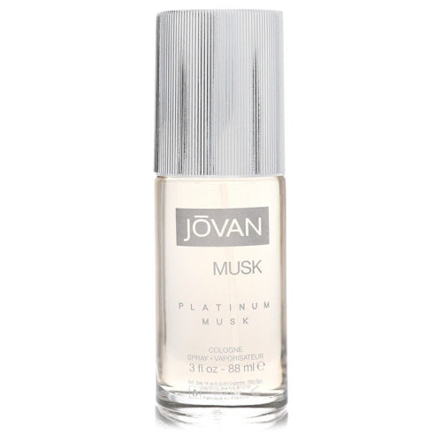 Jovan Platinum Musk by JovanCologne Spray (unboxed) 3 oz 3 oz / 90 ml / Alcohol, Amber, Woody, Aldehyde, Oils Men