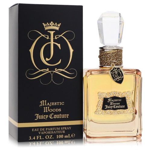 Juicy Couture Majestic Woods by Juicy CoutureEau De Parfum Spray 3.4 oz 3.4 oz / 100 ml / Alcohol, Amber, Woody, Aldehyde, Oils Women