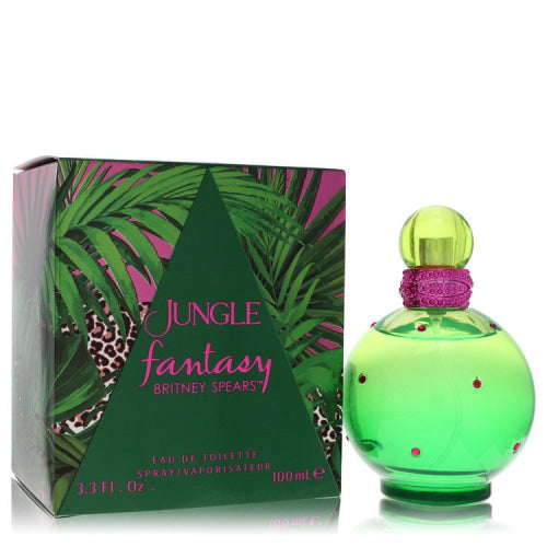 Jungle Fantasy Britney Spears by Britney SpearsEau De Toilette Spray 3.4 oz 3.4 oz / 100 ml / Alcohol, Amber, Woody, Aldehyde, Oils Women