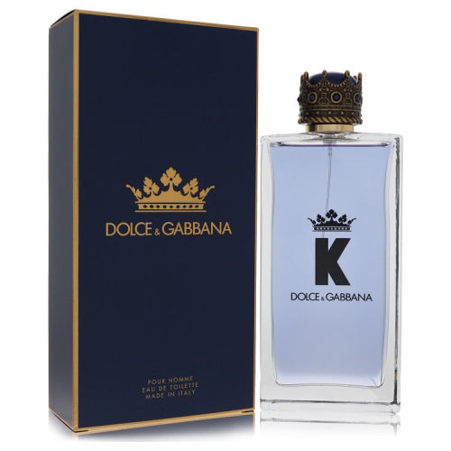 K by Dolce & Gabbana by Dolce & GabbanaEau De Toilette Spray 6.7 oz 6.7 oz / 200 ml / Alcohol, Amber, Woody, Aldehyde, Oils Men