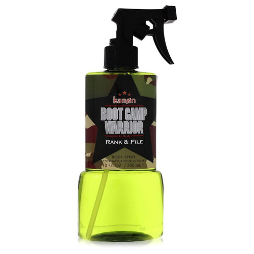Kanon Boot Camp Warrior Rank & File by KanonBody Spray 10 oz 10 oz / 300 ml / Alcohol, Amber, Woody, Aldehyde, Oils Men