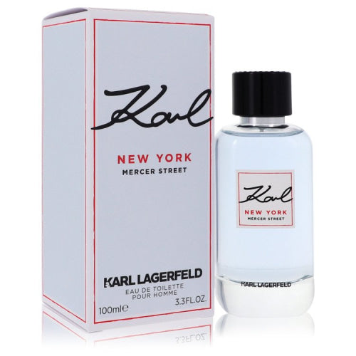 Karl Lagerfeld New York Mercer Street by Karl LagerfeldEau De Toilette Spray 3.3 oz 3.3 oz / 100 ml / Alcohol, Amber, Woody, Aldehyde, Oils
