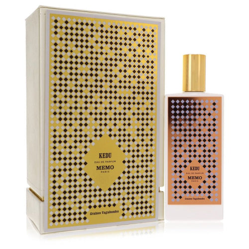Kedu by MemoEau De Parfum Spray (Unisex) 2.5 oz 2.5 oz / 75 ml / Alcohol, Amber, Woody, Aldehyde, Oils Unisex
