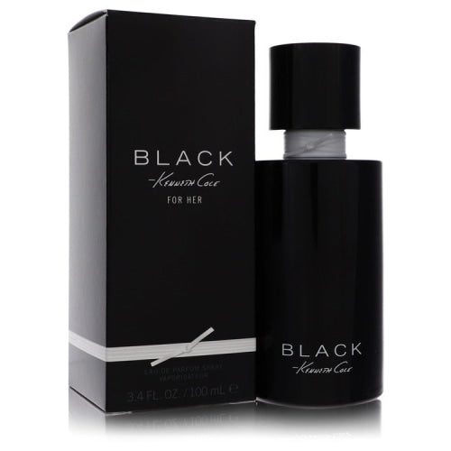 Kenneth Cole Black by Kenneth ColeEau De Parfum Spray 3.4 oz 3.4 oz / 100 ml / Alcohol, Amber, Woody, Aldehyde, Oils Women