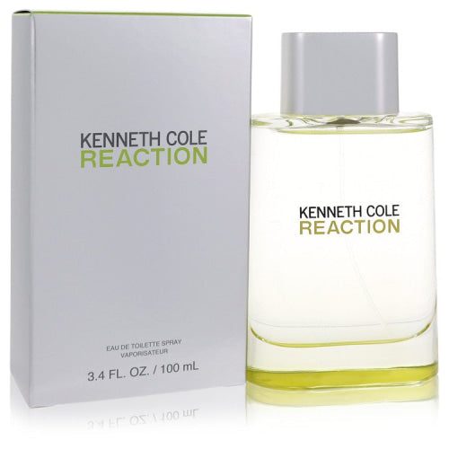Kenneth Cole Reaction by Kenneth ColeEau De Toilette Spray 3.4 oz 3.4 oz / 100 ml / Alcohol, Amber, Woody, Aldehyde, Oils Men