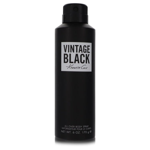 Kenneth Cole Vintage Black by Kenneth ColeBody Spray 6 oz 6 oz / 177 ml / Alcohol, Amber, Woody, Aldehyde, Oils Men