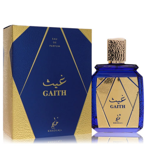 Khadlaj Gaith by KhadlajEau De Parfum Spray (Unisex) 3.4 oz 3.4 oz / 100 ml / Alcohol, Amber, Woody, Aldehyde, Oils Unisex