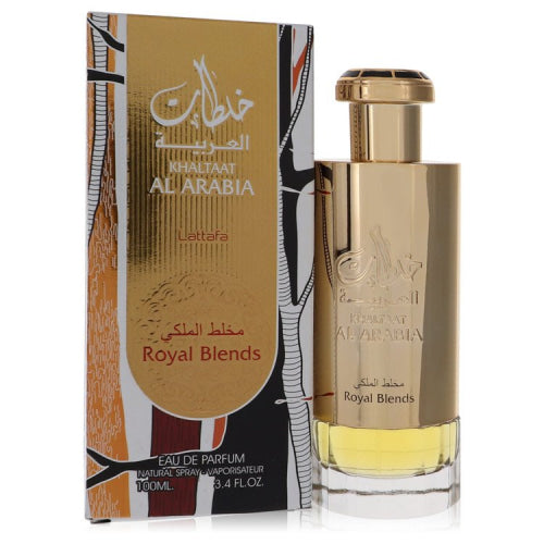 Khaltat Al Arabia by LattafaEau De Parfum Spray (Royal Blends) 3.4 oz 3.4 oz / 100 ml / Alcohol, Amber, Woody, Aldehyde, Oils Men
