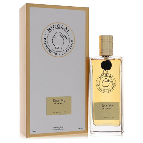 Kiss Me Intense by NicolaiEau De Parfum Spray 3.4 oz 3.4 oz / 100 ml / Alcohol, Amber, Woody, Aldehyde, Oils Women