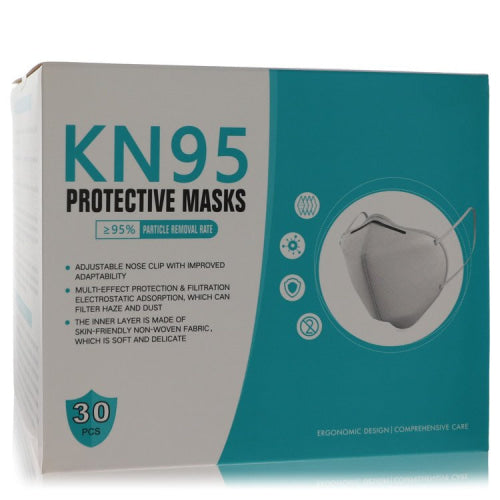 Kn95 Mask by Kn95Thirty (30) KN95 Masks Adjustable Nose Clip Soft non-woven fabric FDA and CE Approved (Unisex) 1 size 1 size / 1 size